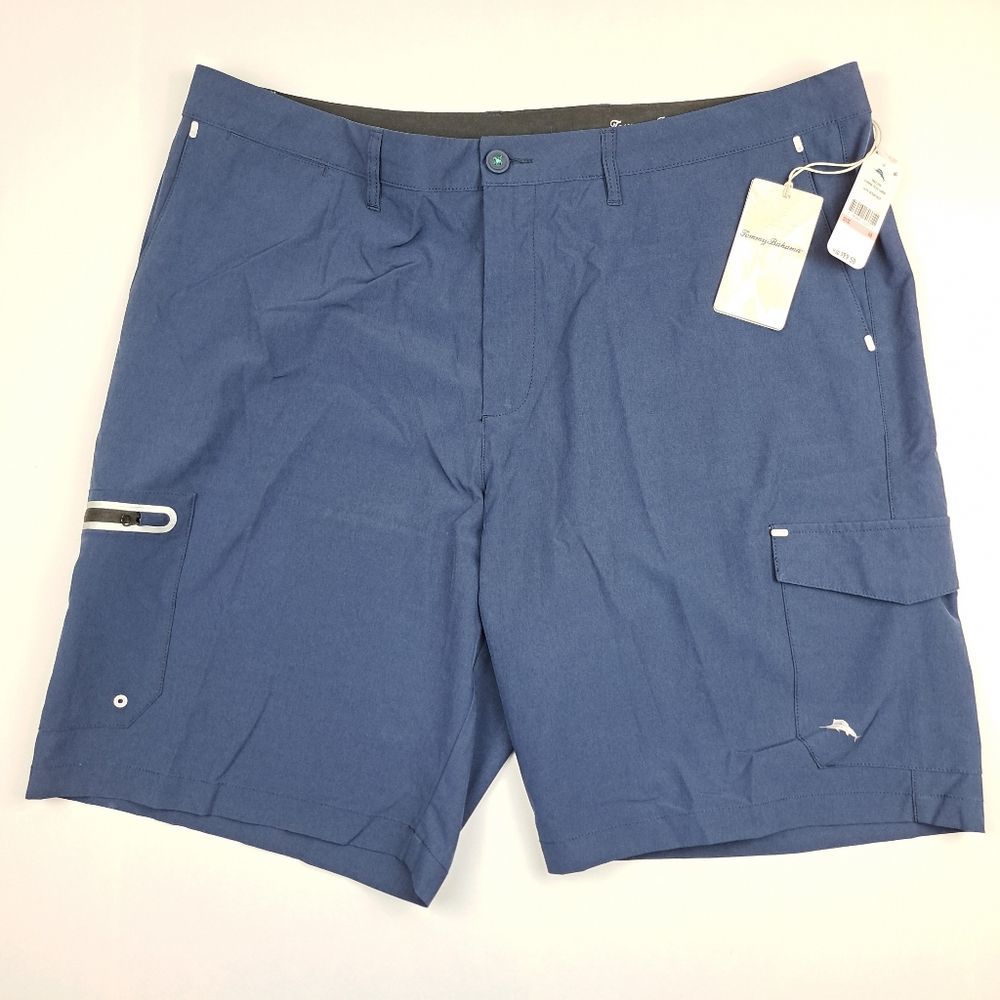 Tommy Bahama Mens Cayman Isles Cargo Shorts 40 Navy Blue